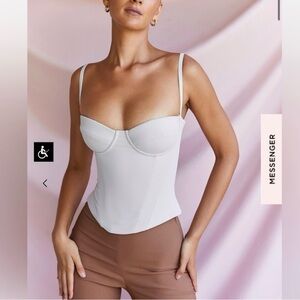 NWT House of Cb Shanna Corset Top